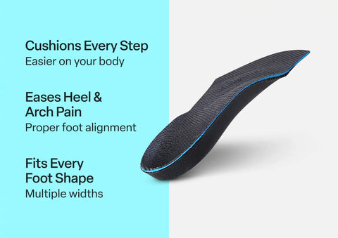 BioSole-Gel 3/4 Length Dress Women's Orthotics