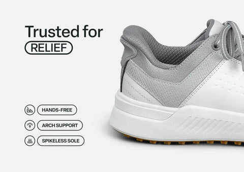 Approach Shot Hands-Free Golf - White/Silver