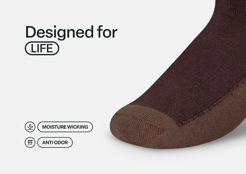 Casual/Dress Socks - Dark Brown