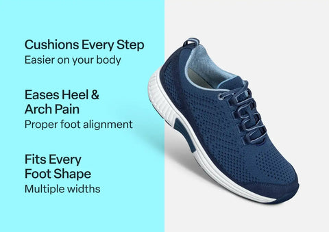 Coral - Navy/Light Blue