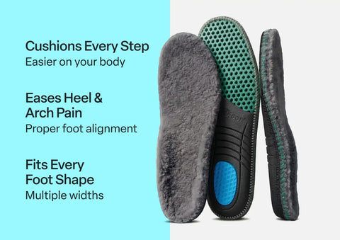 Women's Slipper Insoles - Gray